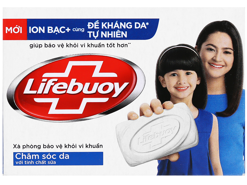 Xà Bông Lifebuoy Bảo Vệ Vượt Trội Khỏi Vi Khuẩn  Xanh Dương 90g Thùng 72 cục